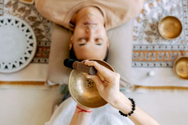 Sound bath therapy